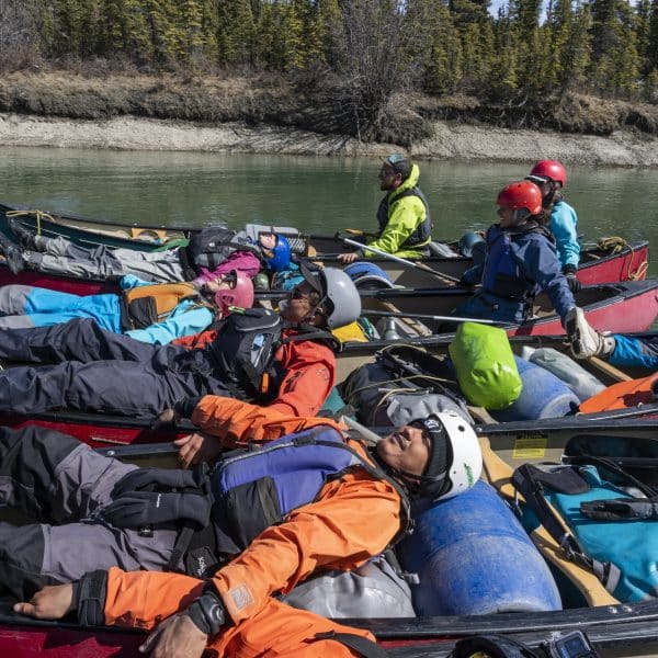 Canadian Outdoor Academy a relaxed moment rafting