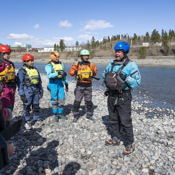 Canadian Outdoor Academy swift water rescue course