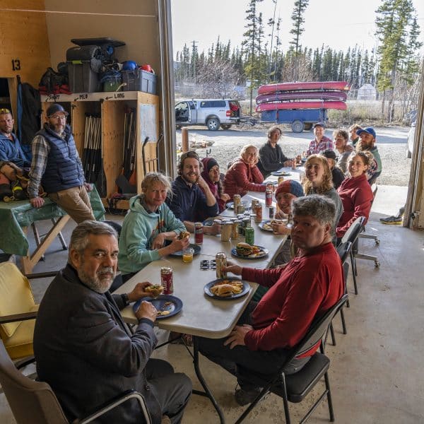 Canadian Outdoor Academy dinner with the group